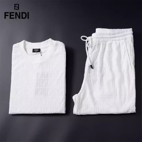 Cheap Fendi Tracksuits Short Sleeved For Unisex #1333550 Replica Wholesale [$64.00 USD] [ITEM#1333550] on Replica Fendi Tracksuits