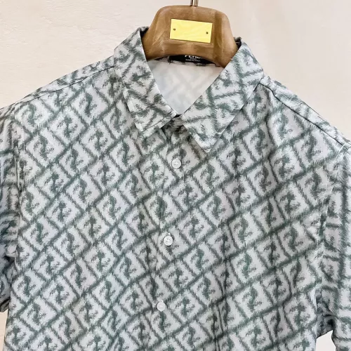 Cheap Fendi Tracksuits Short Sleeved For Men #1333561 Replica Wholesale [$64.00 USD] [ITEM#1333561] on Replica Fendi Tracksuits