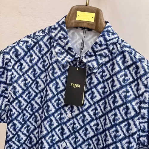 Cheap Fendi Tracksuits Short Sleeved For Men #1333562 Replica Wholesale [$64.00 USD] [ITEM#1333562] on Replica Fendi Tracksuits
