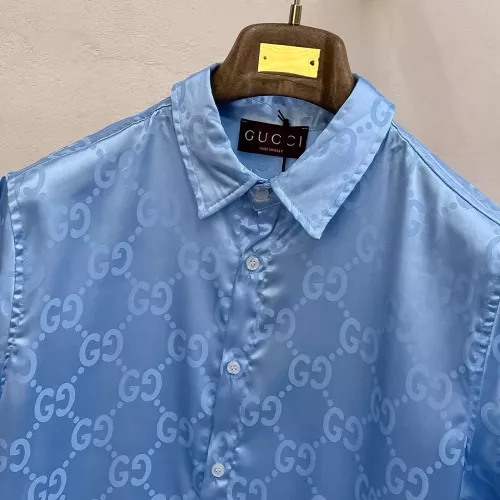 Cheap Gucci Tracksuits Short Sleeved For Men #1333569 Replica Wholesale [$64.00 USD] [ITEM#1333569] on Replica Gucci Tracksuits