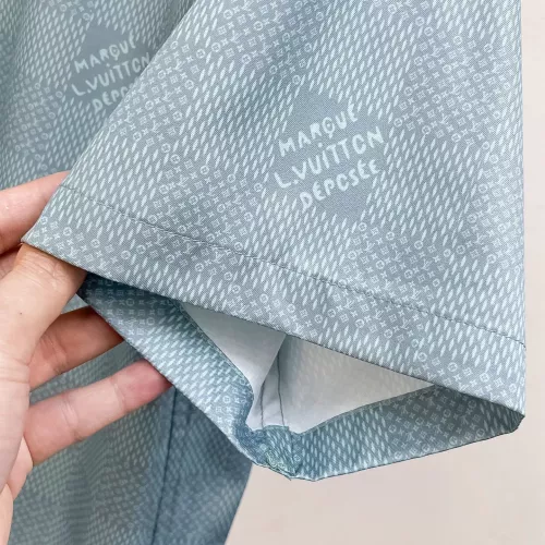 Cheap Louis Vuitton LV Tracksuits Short Sleeved For Men #1333583 Replica Wholesale [$64.00 USD] [ITEM#1333583] on Replica Louis Vuitton LV Tracksuits