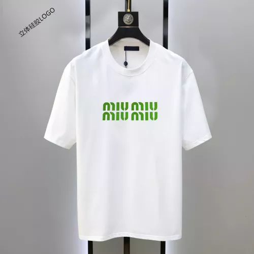 MIU MIU T-Shirts Short Sleeved For Unisex #1333641