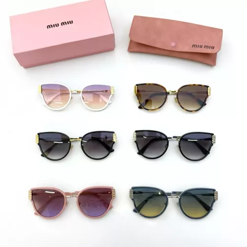 Cheap MIU MIU AAA Quality Sunglasses #1333718 Replica Wholesale [$60.00 USD] [ITEM#1333718] on Replica MIU MIU AAA Sunglasses