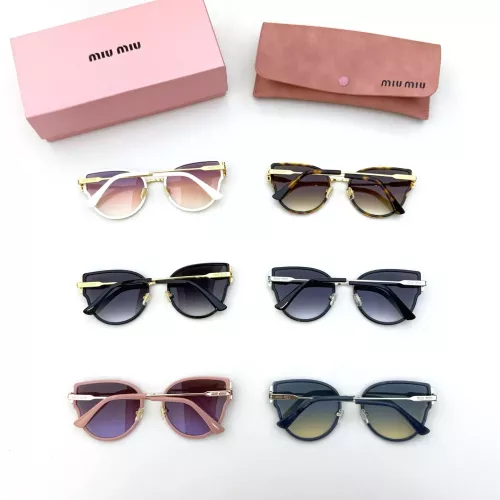 Cheap MIU MIU AAA Quality Sunglasses #1333723 Replica Wholesale [$60.00 USD] [ITEM#1333723] on Replica MIU MIU AAA Sunglasses