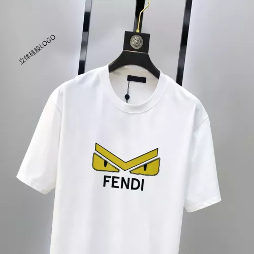 Cheap Fendi T-Shirts Short Sleeved For Unisex #1333733 Replica Wholesale [$42.00 USD] [ITEM#1333733] on Replica Fendi T-Shirts