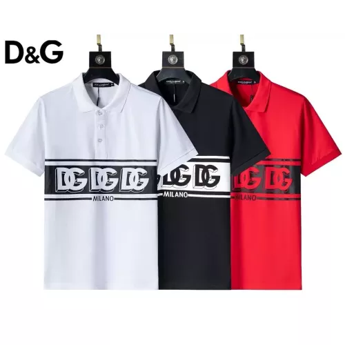 Cheap Dolce &amp; Gabbana D&amp;G T-Shirts Short Sleeved For Men #1333750 Replica Wholesale [$32.00 USD] [ITEM#1333750] on Replica Dolce &amp; Gabbana D&amp;G T-Shirts