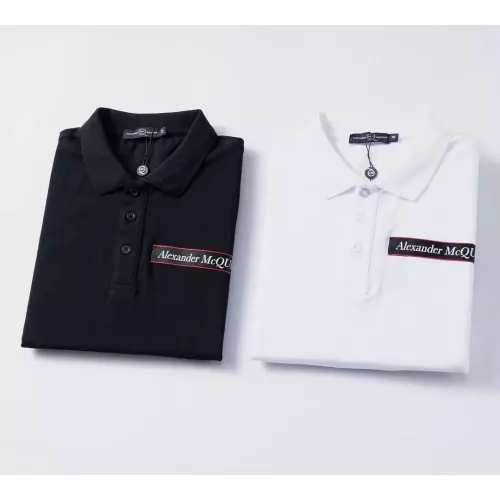Cheap Alexander McQueen T-shirts Short Sleeved For Men #1333754 Replica Wholesale [$32.00 USD] [ITEM#1333754] on Replica Alexander McQueen T-shirts