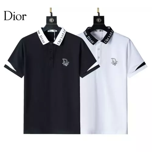 Cheap Christian Dior T-Shirts Short Sleeved For Men #1333763 Replica Wholesale [$32.00 USD] [ITEM#1333763] on Replica Christian Dior T-Shirts