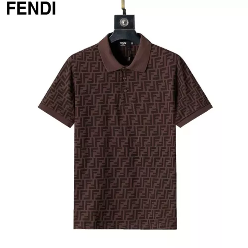 Fendi T-Shirts Short Sleeved For Men #1333776