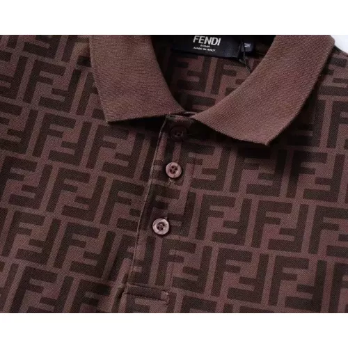 Cheap Fendi T-Shirts Short Sleeved For Men #1333776 Replica Wholesale [$32.00 USD] [ITEM#1333776] on Replica Fendi T-Shirts