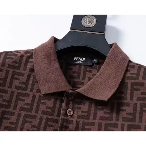 Cheap Fendi T-Shirts Short Sleeved For Men #1333776 Replica Wholesale [$32.00 USD] [ITEM#1333776] on Replica Fendi T-Shirts