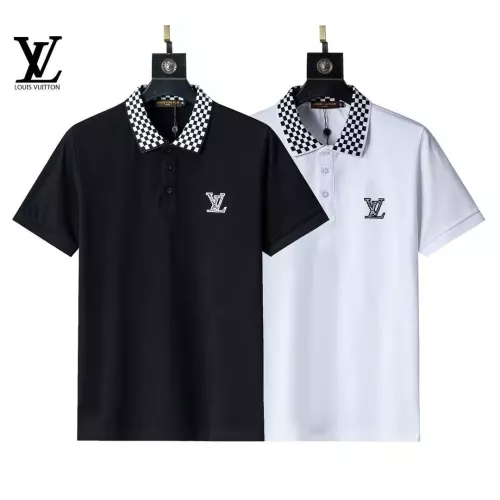 Cheap Louis Vuitton LV T-Shirts Short Sleeved For Men #1333778 Replica Wholesale [$32.00 USD] [ITEM#1333778] on Replica Louis Vuitton LV T-Shirts