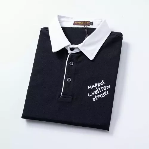 Cheap Louis Vuitton LV T-Shirts Short Sleeved For Men #1333779 Replica Wholesale [$32.00 USD] [ITEM#1333779] on Replica Louis Vuitton LV T-Shirts