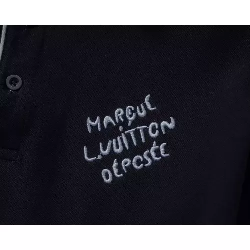 Cheap Louis Vuitton LV T-Shirts Short Sleeved For Men #1333779 Replica Wholesale [$32.00 USD] [ITEM#1333779] on Replica Louis Vuitton LV T-Shirts