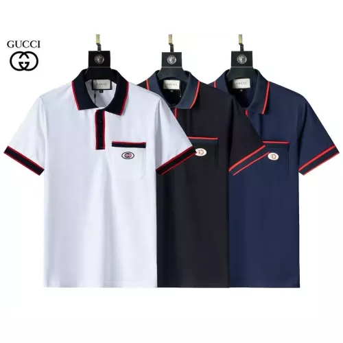 Cheap Gucci T-Shirts Short Sleeved For Men #1333791 Replica Wholesale [$32.00 USD] [ITEM#1333791] on Replica Gucci T-Shirts