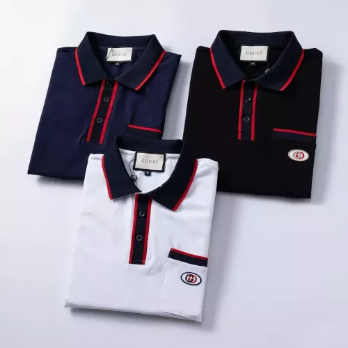 Cheap Gucci T-Shirts Short Sleeved For Men #1333791 Replica Wholesale [$32.00 USD] [ITEM#1333791] on Replica Gucci T-Shirts