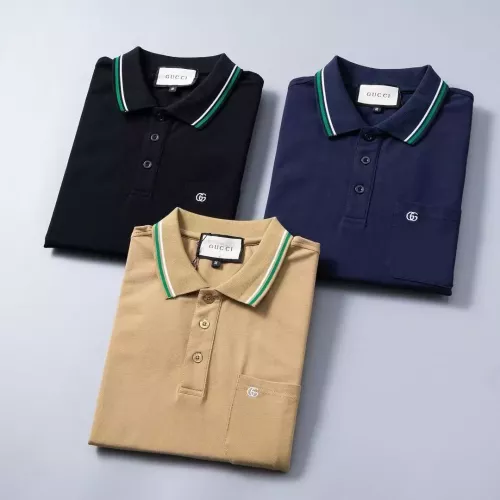 Cheap Gucci T-Shirts Short Sleeved For Men #1333809 Replica Wholesale [$32.00 USD] [ITEM#1333809] on Replica Gucci T-Shirts