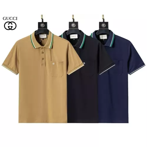 Cheap Gucci T-Shirts Short Sleeved For Men #1333809 Replica Wholesale [$32.00 USD] [ITEM#1333809] on Replica Gucci T-Shirts