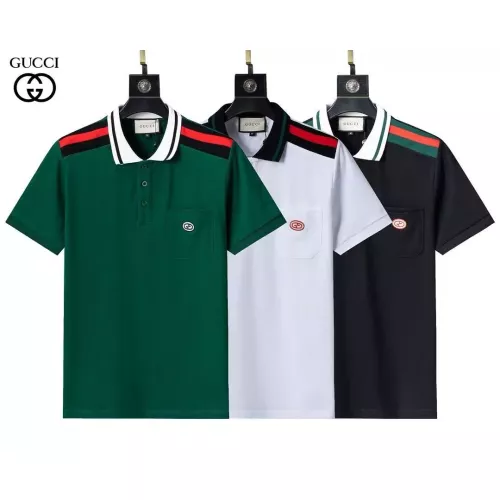 Cheap Gucci T-Shirts Short Sleeved For Men #1333817 Replica Wholesale [$32.00 USD] [ITEM#1333817] on Replica Gucci T-Shirts