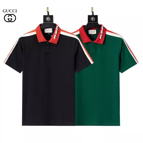 Cheap Gucci T-Shirts Short Sleeved For Men #1333819 Replica Wholesale [$32.00 USD] [ITEM#1333819] on Replica Gucci T-Shirts