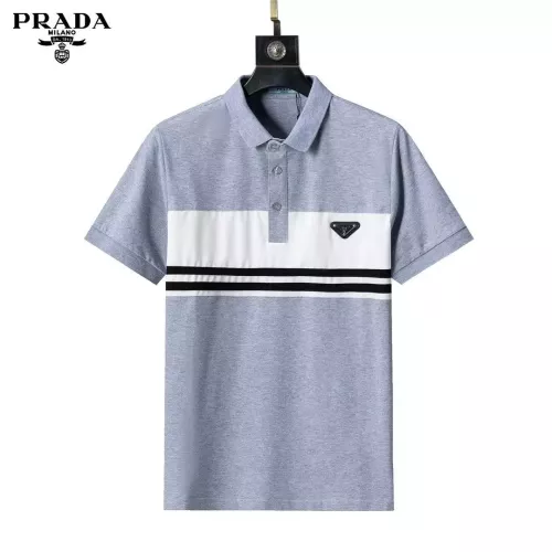 Prada T-Shirts Short Sleeved For Men #1333828