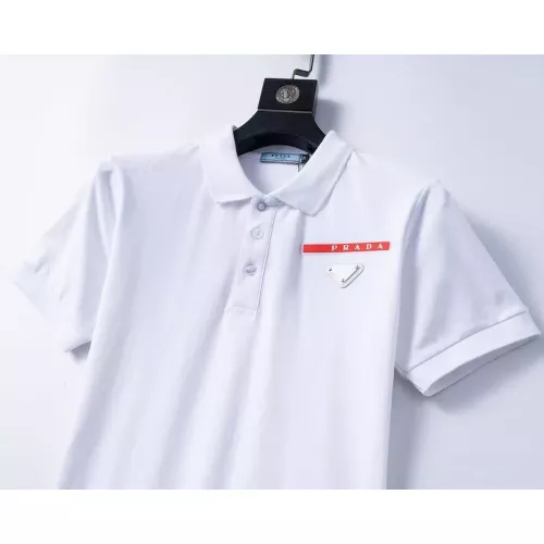 Cheap Prada T-Shirts Short Sleeved For Men #1333832 Replica Wholesale [$32.00 USD] [ITEM#1333832] on Replica Prada T-Shirts