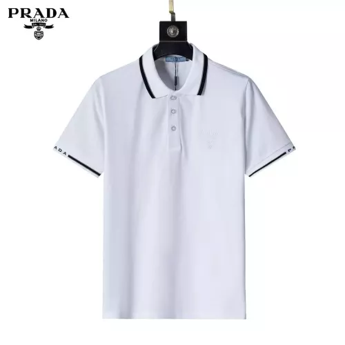Prada T-Shirts Short Sleeved For Men #1333836