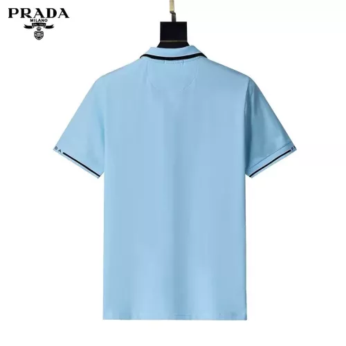 Cheap Prada T-Shirts Short Sleeved For Men #1333837 Replica Wholesale [$32.00 USD] [ITEM#1333837] on Replica Prada T-Shirts