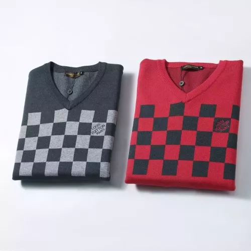 Cheap Louis Vuitton LV Sweaters Long Sleeved For Men #1333850 Replica Wholesale [$45.00 USD] [ITEM#1333850] on Replica Louis Vuitton LV Sweaters