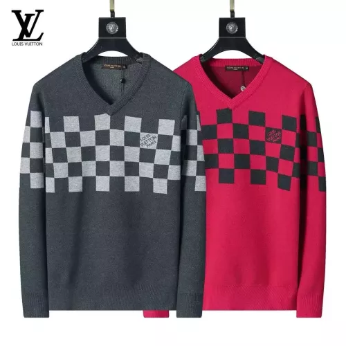 Cheap Louis Vuitton LV Sweaters Long Sleeved For Men #1333850 Replica Wholesale [$45.00 USD] [ITEM#1333850] on Replica Louis Vuitton LV Sweaters