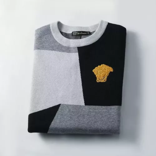 Cheap Versace Sweaters Long Sleeved For Men #1333870 Replica Wholesale [$45.00 USD] [ITEM#1333870] on Replica Versace Sweaters
