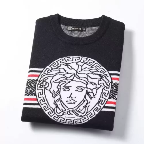 Cheap Versace Sweaters Long Sleeved For Men #1333872 Replica Wholesale [$45.00 USD] [ITEM#1333872] on Replica Versace Sweaters