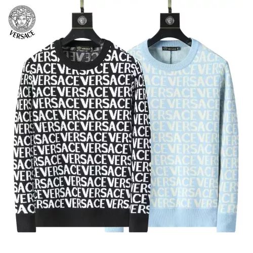 Cheap Versace Sweaters Long Sleeved For Men #1333874 Replica Wholesale [$45.00 USD] [ITEM#1333874] on Replica Versace Sweaters