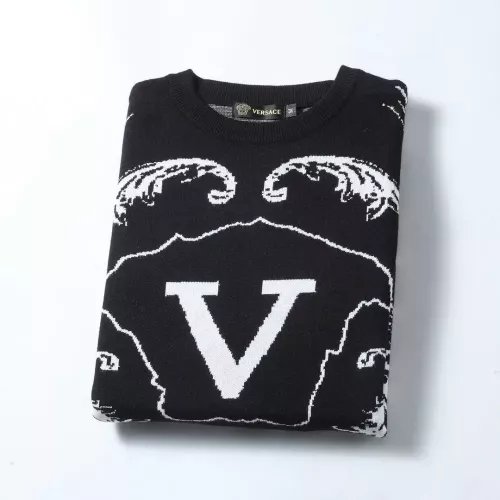 Cheap Versace Sweaters Long Sleeved For Men #1333875 Replica Wholesale [$45.00 USD] [ITEM#1333875] on Replica Versace Sweaters