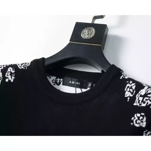 Cheap Amiri Sweaters Long Sleeved For Men #1333883 Replica Wholesale [$45.00 USD] [ITEM#1333883] on Replica Amiri Sweaters