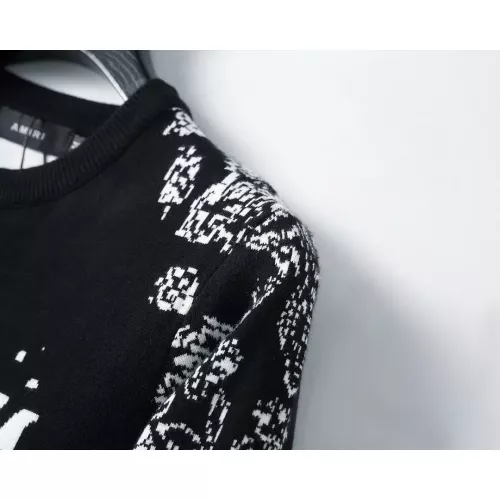 Cheap Amiri Sweaters Long Sleeved For Men #1333883 Replica Wholesale [$45.00 USD] [ITEM#1333883] on Replica Amiri Sweaters