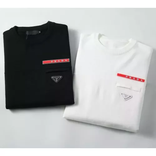 Cheap Prada Sweaters Long Sleeved For Men #1333932 Replica Wholesale [$45.00 USD] [ITEM#1333932] on Replica Prada Sweater