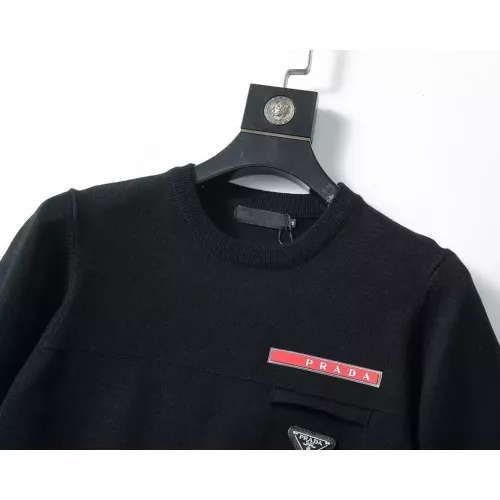 Cheap Prada Sweaters Long Sleeved For Men #1333933 Replica Wholesale [$45.00 USD] [ITEM#1333933] on Replica Prada Sweater