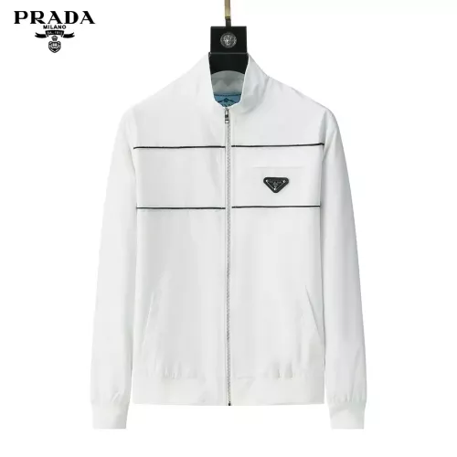 Prada Jackets Long Sleeved For Men #1333999