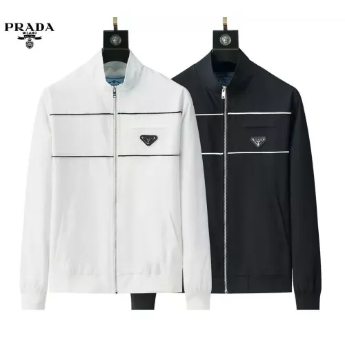 Cheap Prada Jackets Long Sleeved For Men #1333999 Replica Wholesale [$52.00 USD] [ITEM#1333999] on Replica Prada Jackets