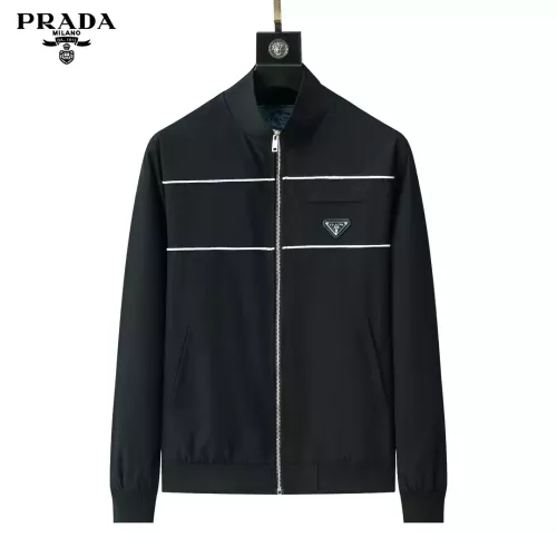 Prada Jackets Long Sleeved For Men #1334000