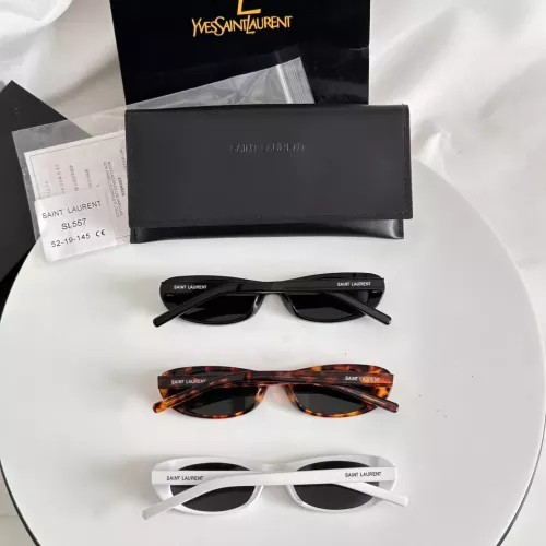 Cheap Yves Saint Laurent YSL AAA Quality Sunglasses #1334028 Replica Wholesale [$48.00 USD] [ITEM#1334028] on Replica Yves Saint Laurent YSL AAA Quality Sunglasses