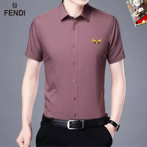 Fendi Shirts Short Sleeved For Unisex #1334149