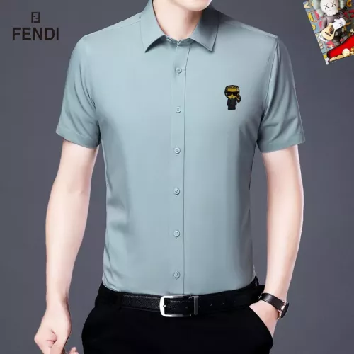 Fendi Shirts Short Sleeved For Unisex #1334163