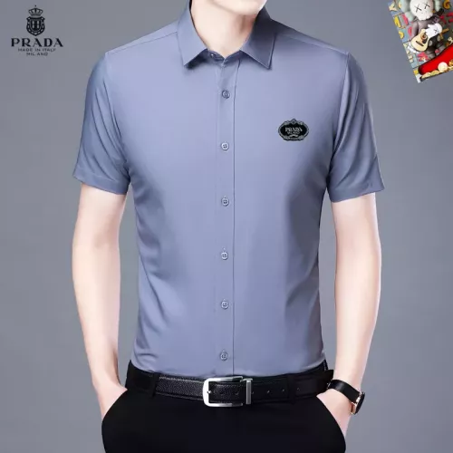 Prada Shirts Short Sleeved For Unisex #1334183
