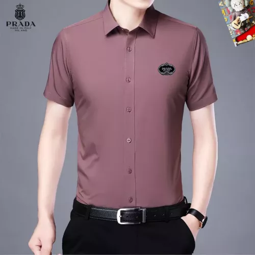 Prada Shirts Short Sleeved For Unisex #1334184