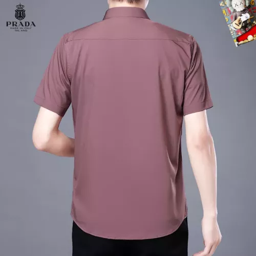 Cheap Prada Shirts Short Sleeved For Unisex #1334184 Replica Wholesale [$38.00 USD] [ITEM#1334184] on Replica Prada Shirts