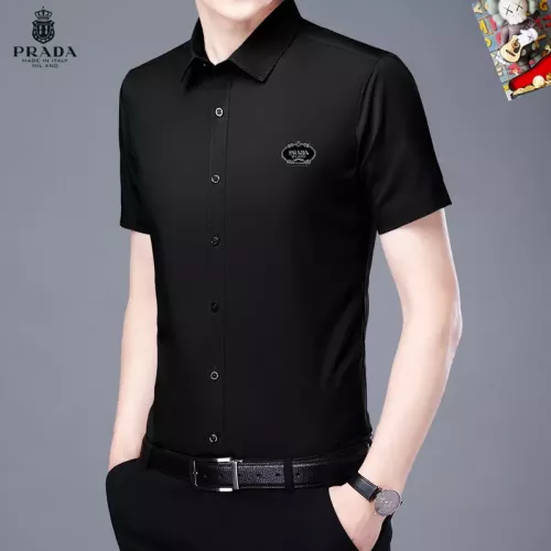 Prada Shirts Short Sleeved For Unisex #1334185