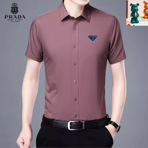 Prada Shirts Short Sleeved For Unisex #1334188