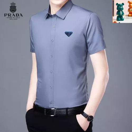 Prada Shirts Short Sleeved For Unisex #1334189